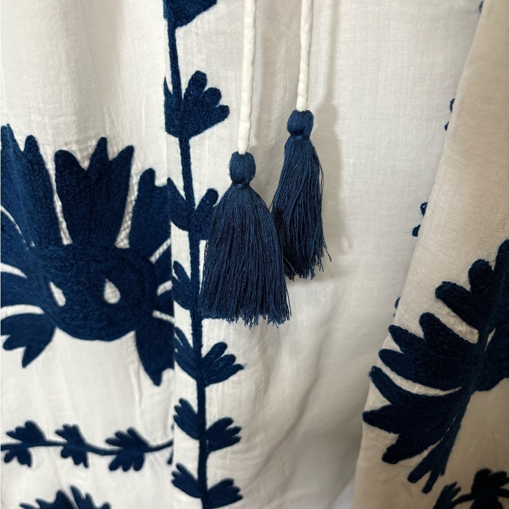 Dolma Embroidered Peasant Dress - Picture 5 of 6